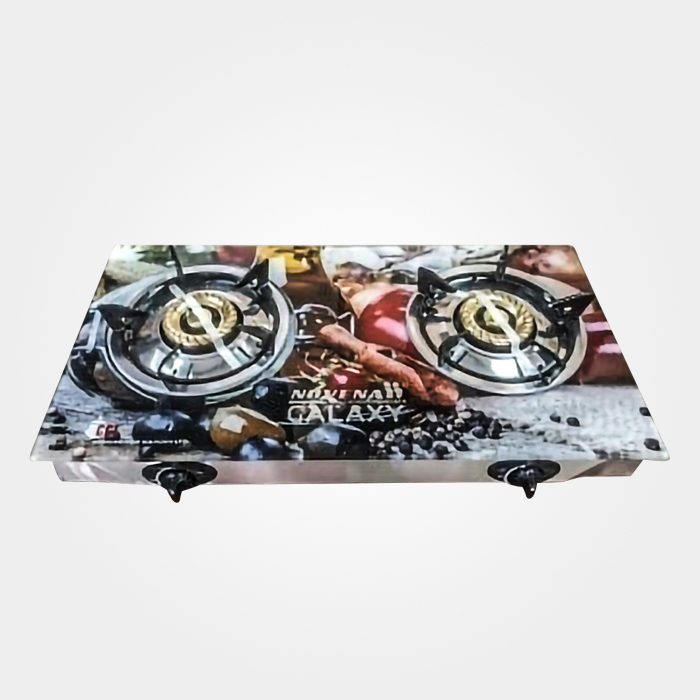 Novena Galaxy Double Burner Gas Stove NGS 424 (3D)